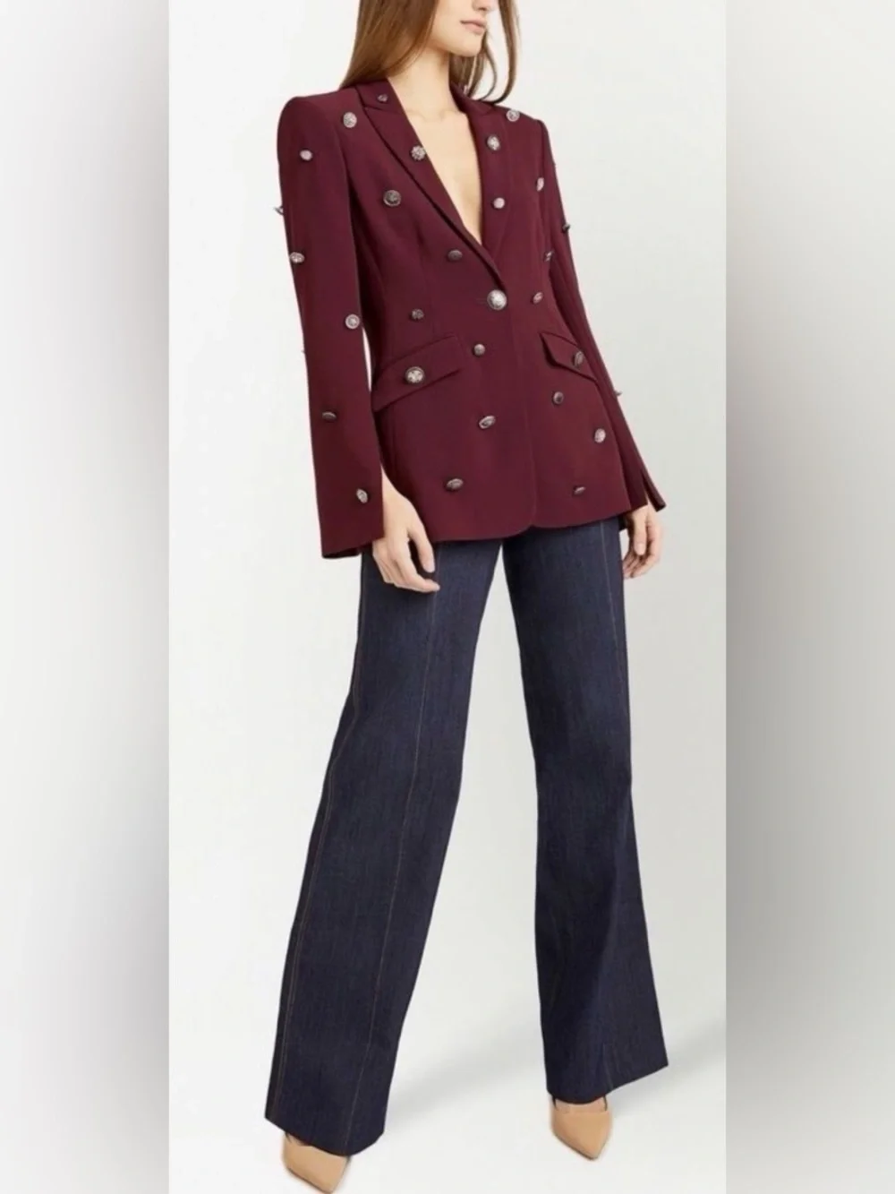 Cinq a Sept Cheyenne Single Breasted Blazer - Picture 2 of 9